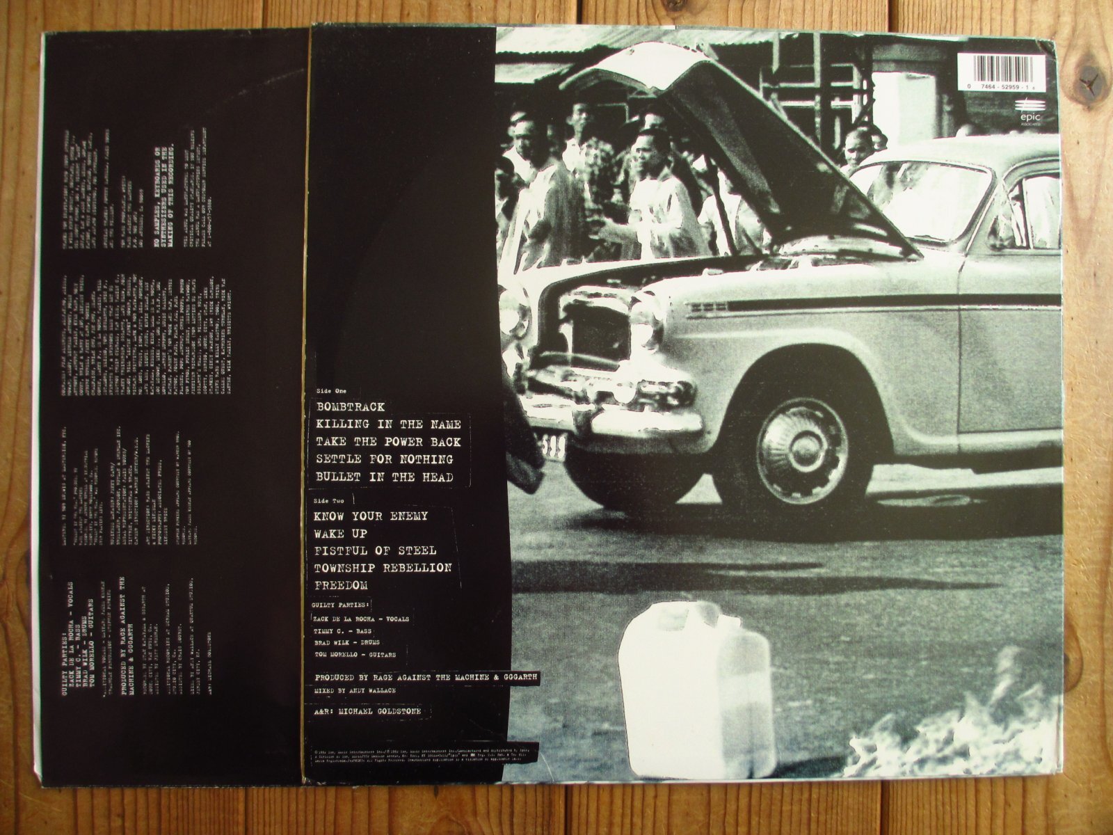 ⭐️Rage Against The Machine / Rage Against The Machine - Guitar