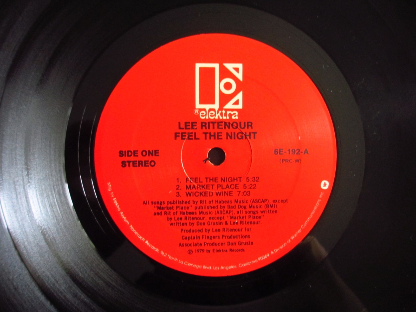 Lee Ritenour / Feel The Night - Guitar Records