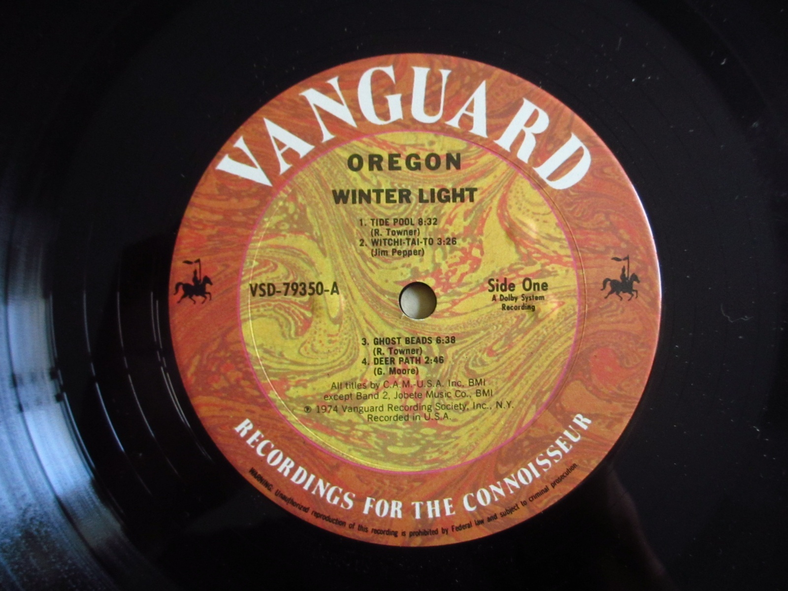 Oregon / Winter Light - Guitar Records