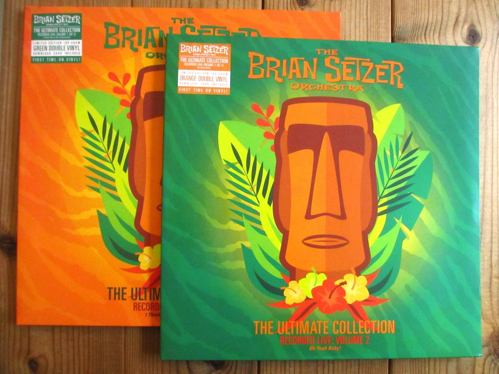 4枚2タイトルセット！□The Brian Setzer Orchestra / The Ultimate