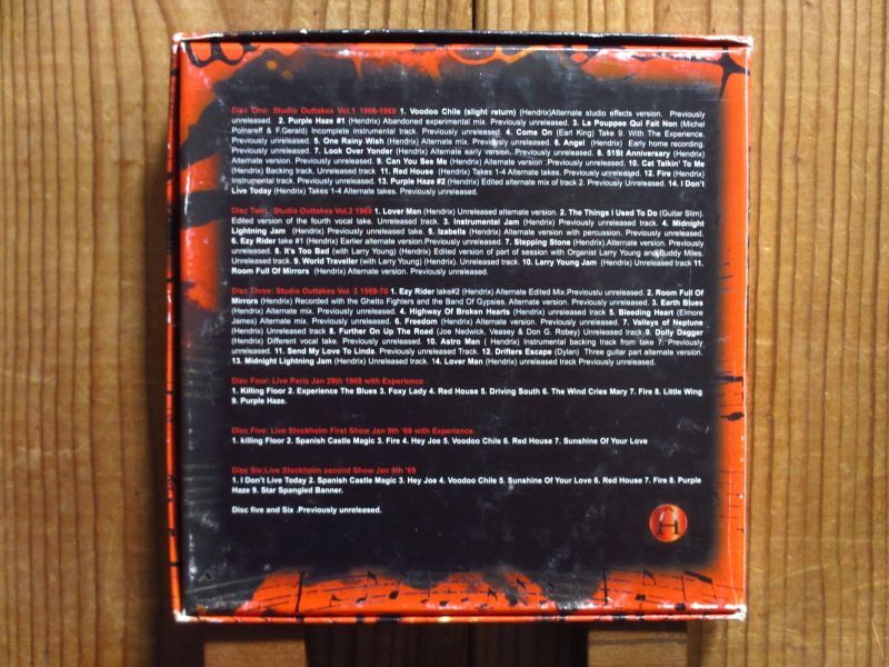6枚組CDボックス！□Jimi Hendrix / Astro Man - Guitar Records