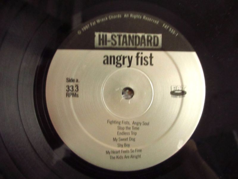 Hi-Standard / Angry Fist - Guitar Records