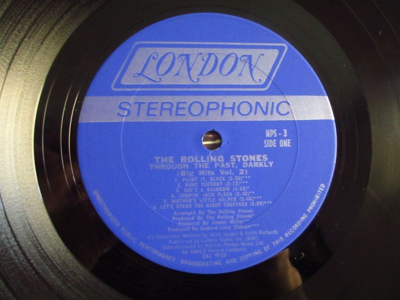 Rolling Stones / Through The Past, Darkly (Big Hits Vol. 2