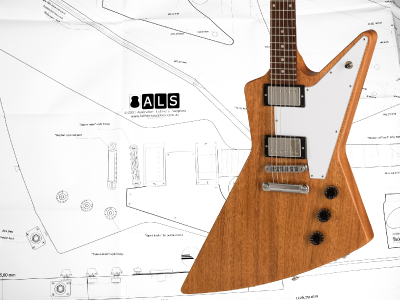 Gibson Explorerエクスプローラースタイル製図通販｜ギターワークス