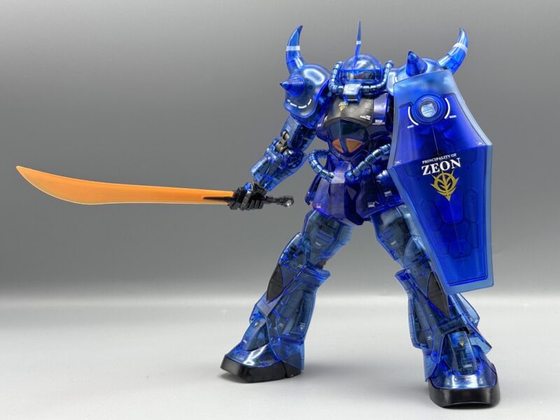 新商品紹介】「MG 1/100 グフ Ver.2.0 [クリアカラー]」レビュー