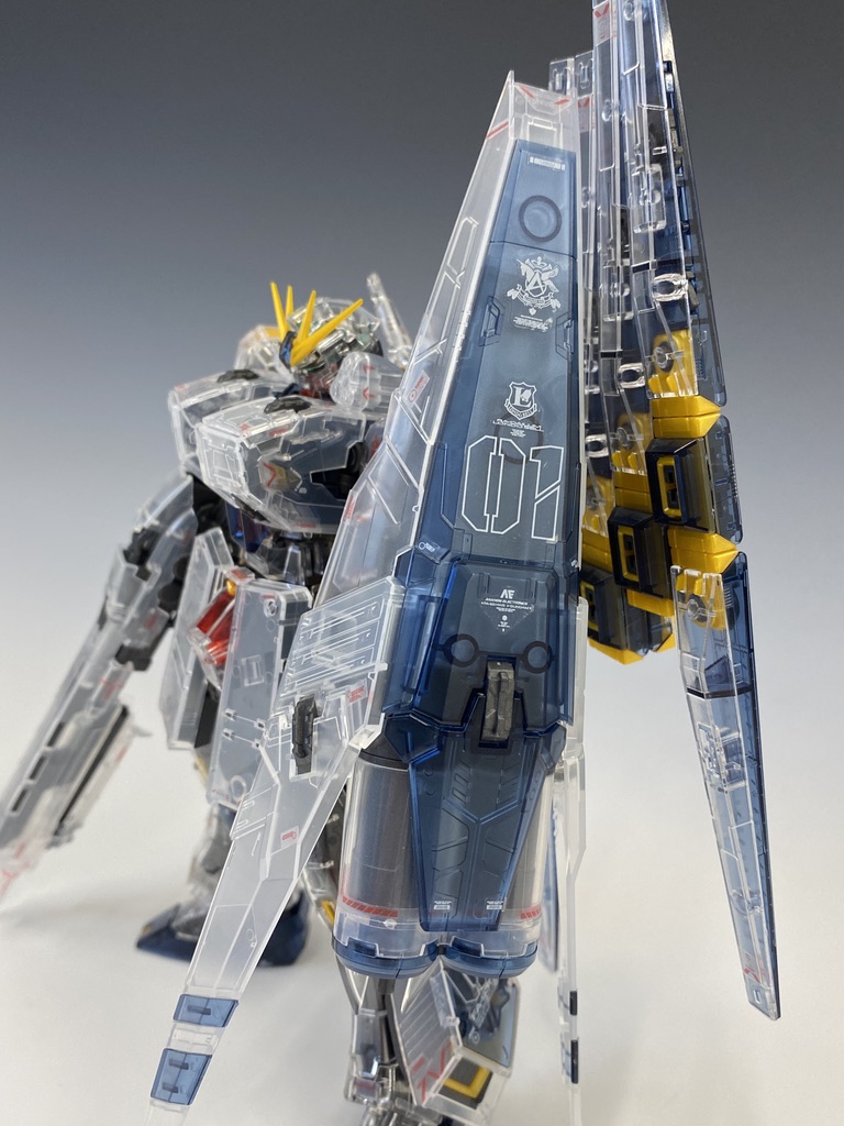 限定品レビュー】RG 1/144 νガンダムHWS [クリアカラー] − “THE