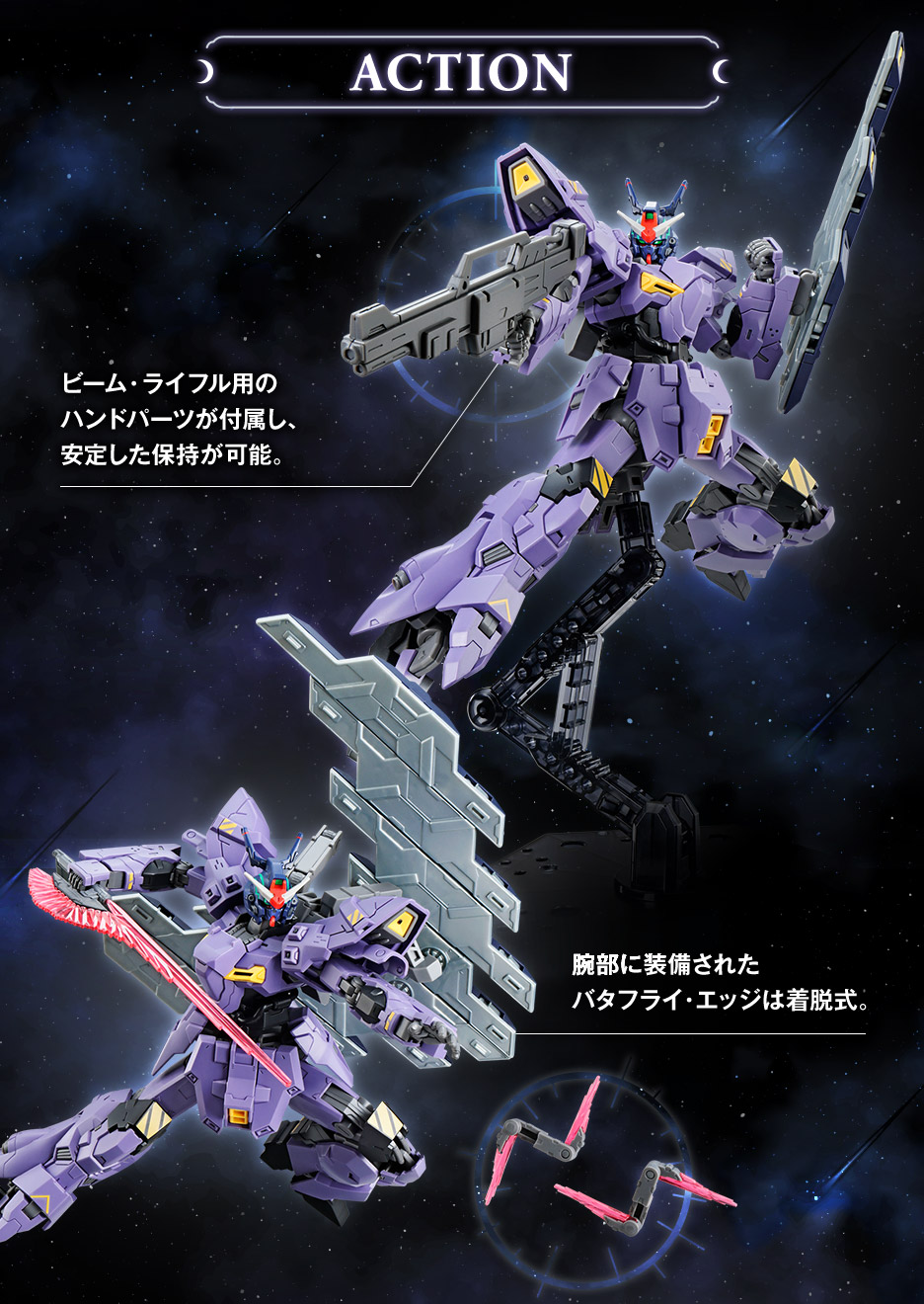 HG 1/144 ガンダムベース限定 バルギル(ガンダムヘッド&サイコプレート