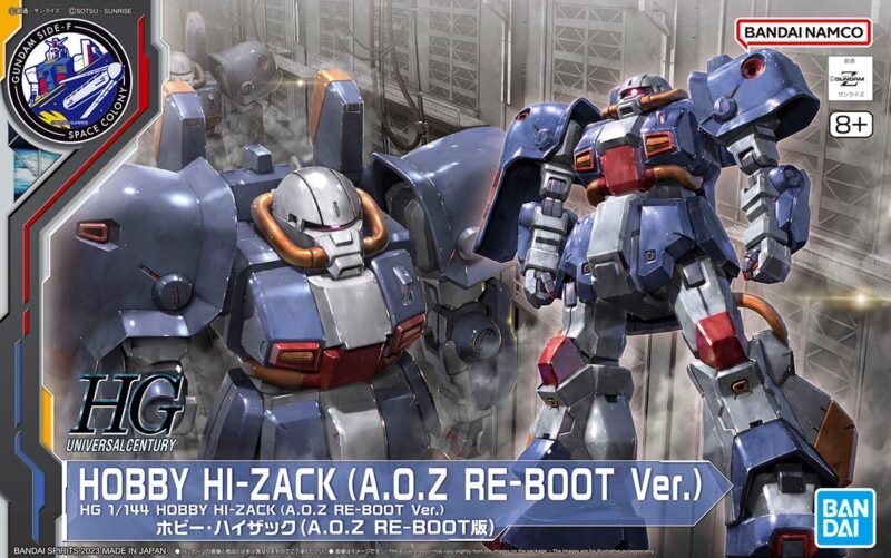 HGUC 1/144 Hi-Zack A.O.Z Reboot Ver. Review – GUNJAP