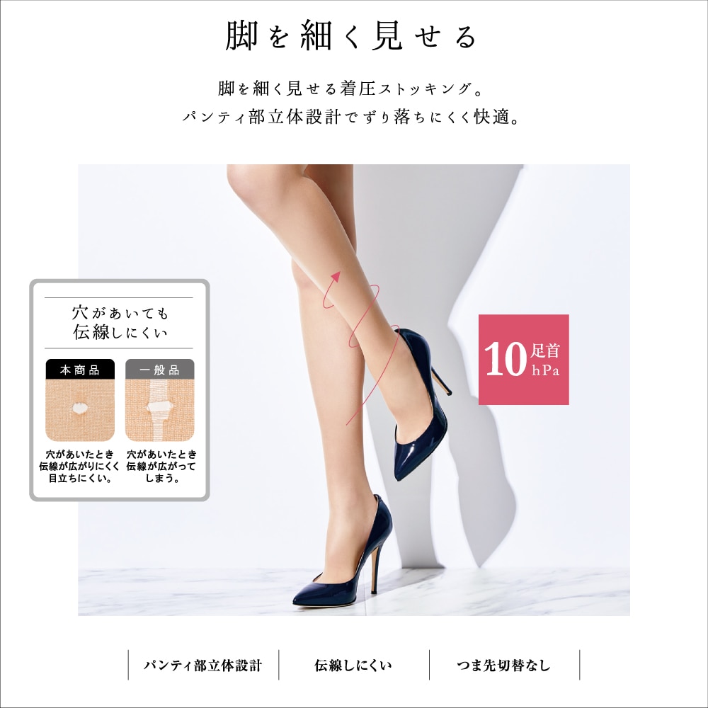 ストッキング（着圧）【SALE】 TH238D :レディース ストッキング