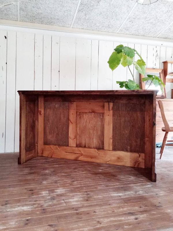 お菓子屋さんケーキ屋さん向けのオーダーメイドレジカウンターW1800