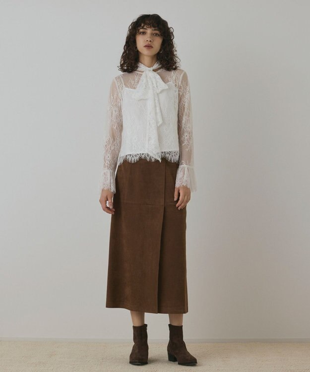 レースボウタイブラウス / GRACE CONTINENTAL | GRACE CONTINENTAL