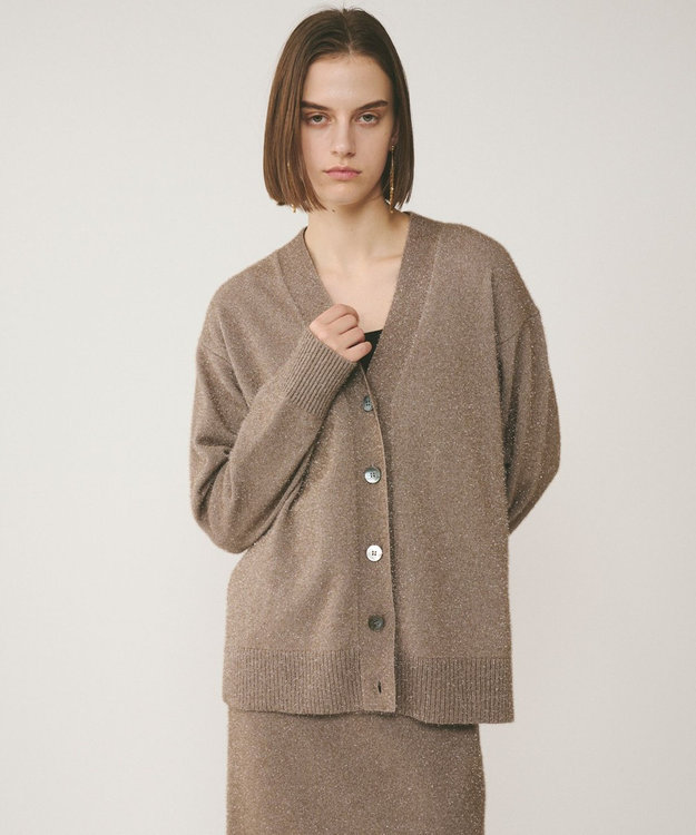 フィルムヤーンニットカーディガン / GRACE CONTINENTAL | GRACE