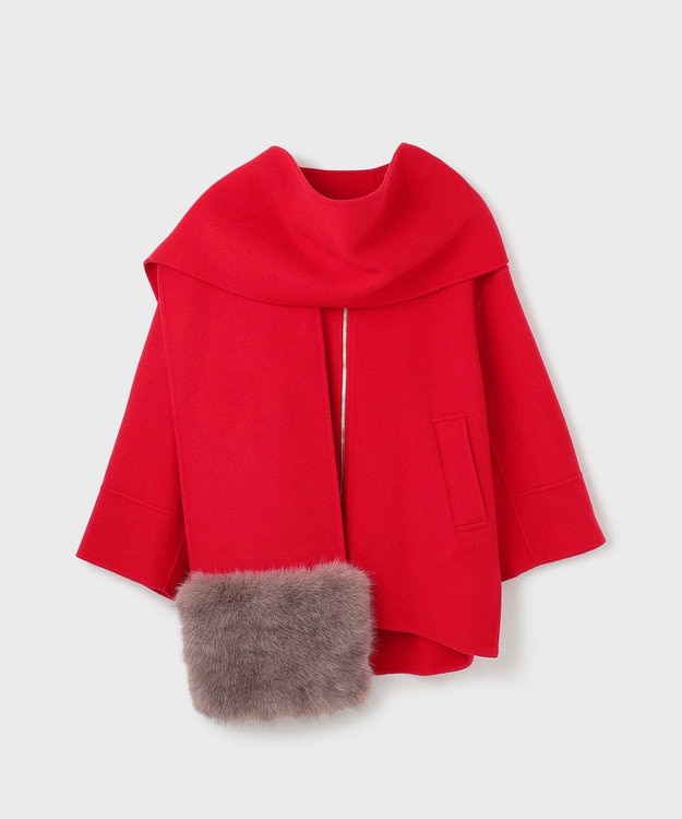 フードストールリバーコート / GRACE CONTINENTAL | GRACE CONTINENTAL