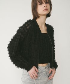 フリンジニットzipカーディガン / GRACE CONTINENTAL | GRACE