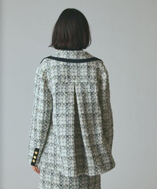 トリミングツイードショートコート / GRACE CONTINENTAL | GRACE