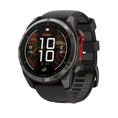 fenix 8 Sapphire AMOLED 51mm Ti / Leather Band 010-02905-81