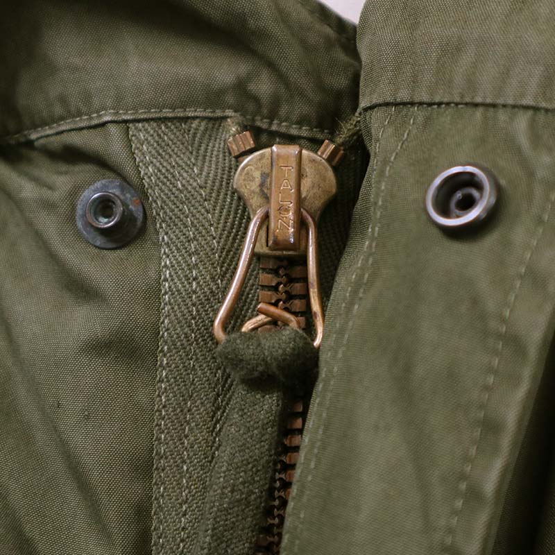 60's US ARMY M-51 COTTON POPLIN EXTREME COLD WEATHER SHELL PARKA