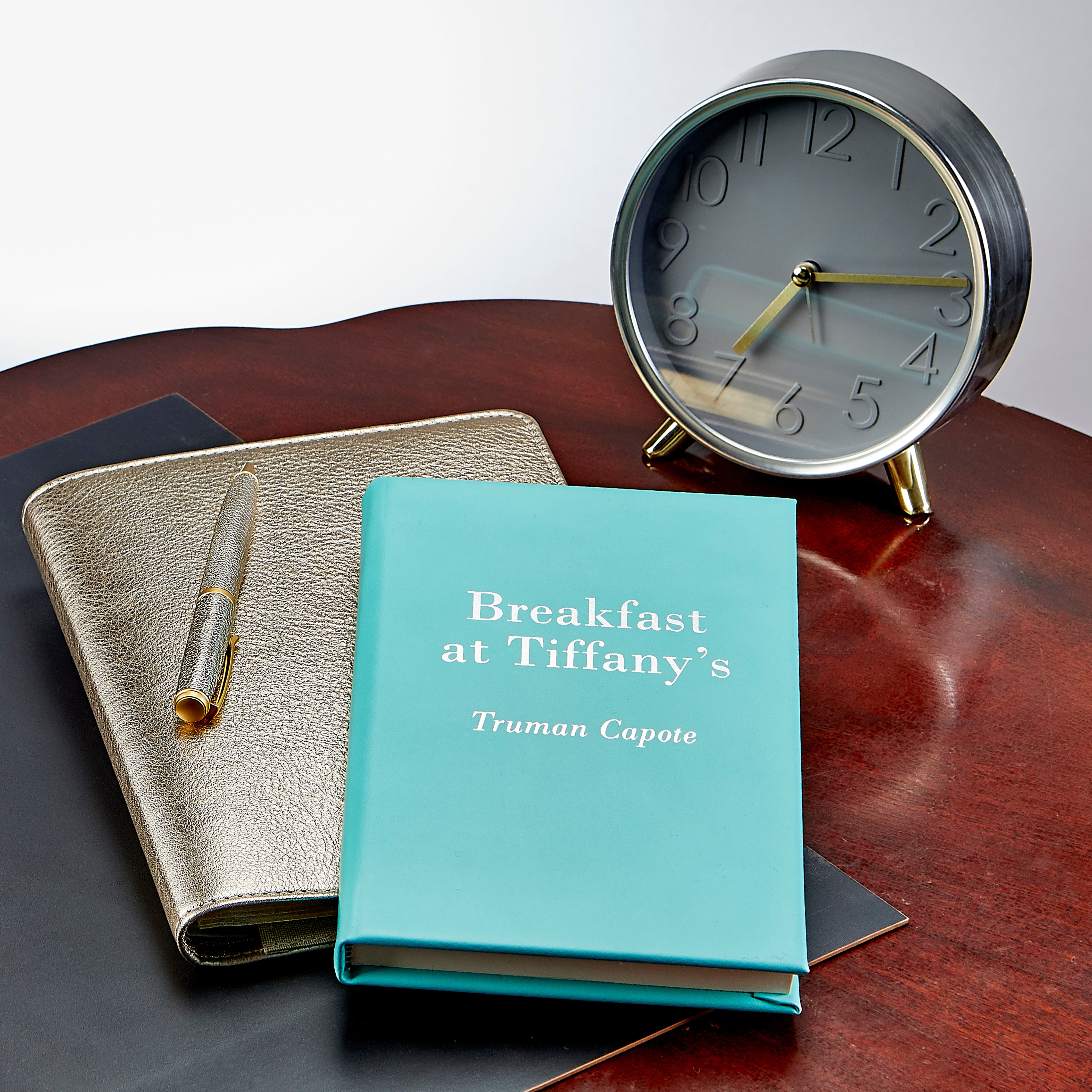 Breakfast at Tiffany's | Robin's Egg Blue Bonded Leather – Graphic