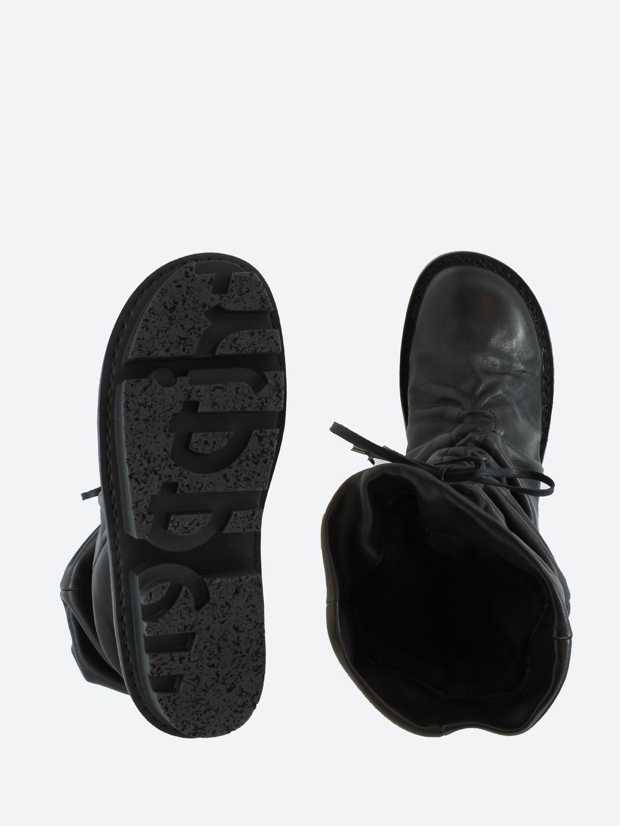 Trippen - Closed Gangster in Black Waw – gravitypope