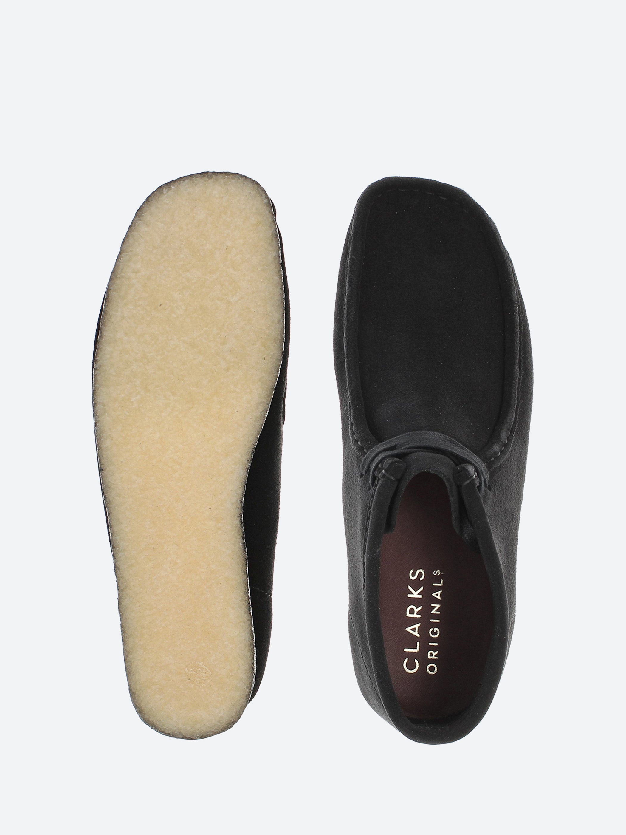 Clarks Originals - Wallabee Boot in Black Suede – gravitypope