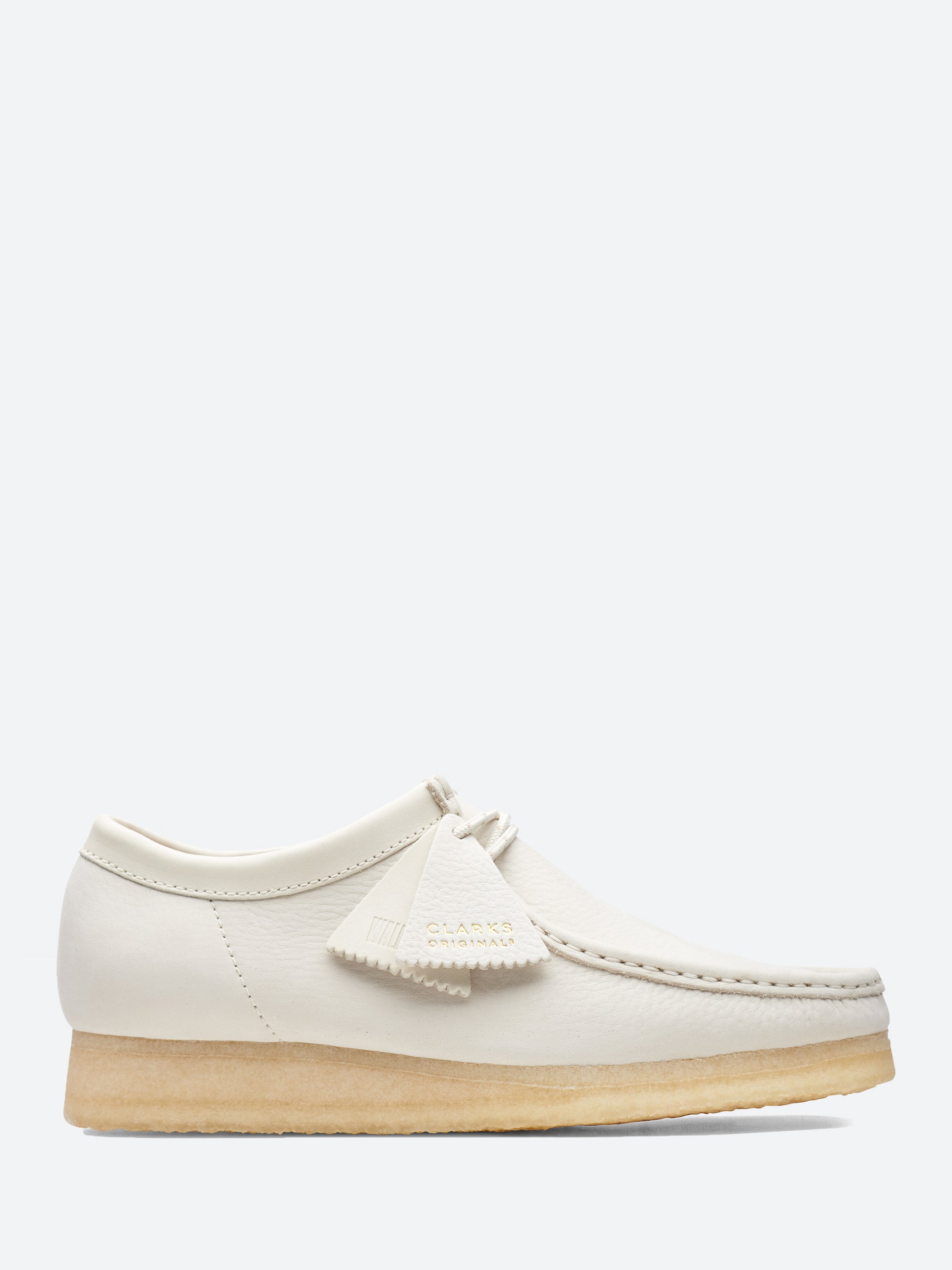 Clarks Originals - Wallabee in Off White Nubuck – gravitypope