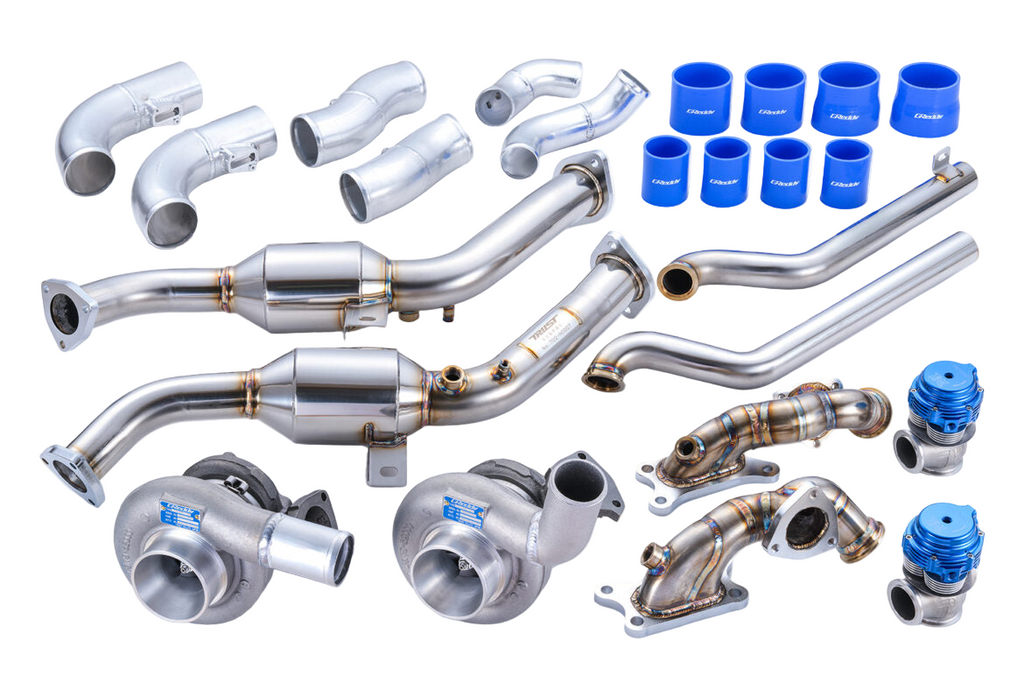TWIN TURBO UPGRADE KIT RZ34 TD05H 18G 8CM - Nissan Z - (11520151)