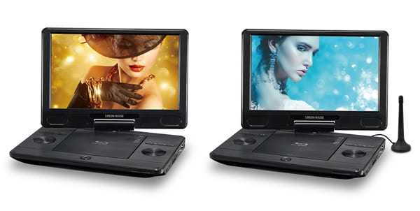 ブルーレイをどこでも楽しめる！ 大画面11.6型ワイド液晶ポータブル