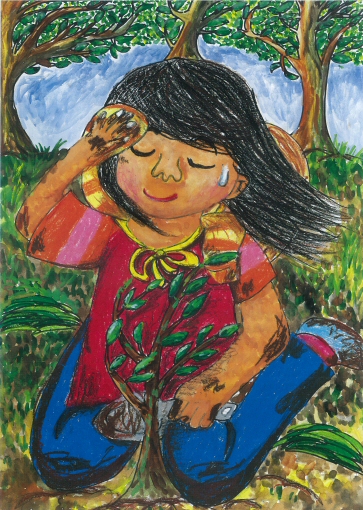 平成19年用国土緑化・育樹運動ポスター原画コンクール優秀作品 | 国土