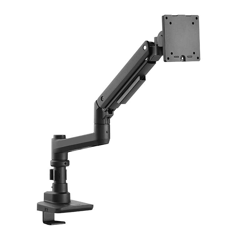 モニターアーム 大型モニター対応 ガス スリムクランプ 17～49インチ