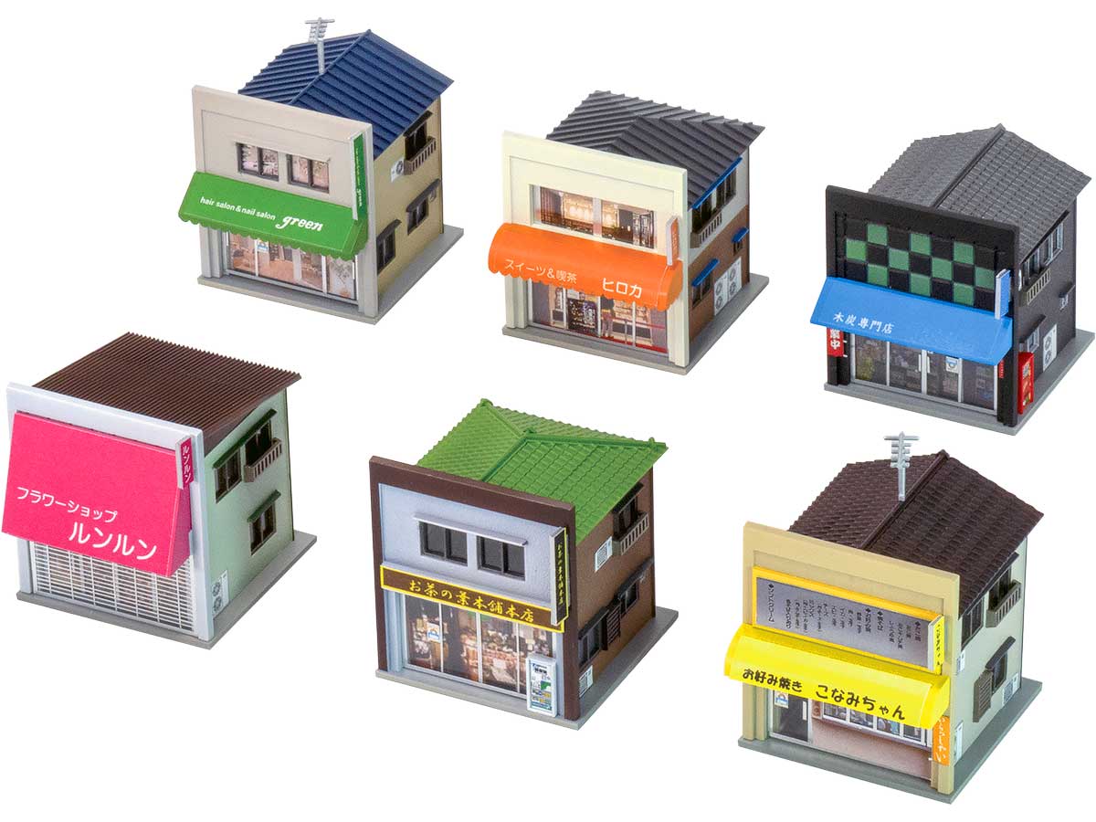 2218＞商店セット（リノベーション仕様・6棟入り）｜ストラクチャー