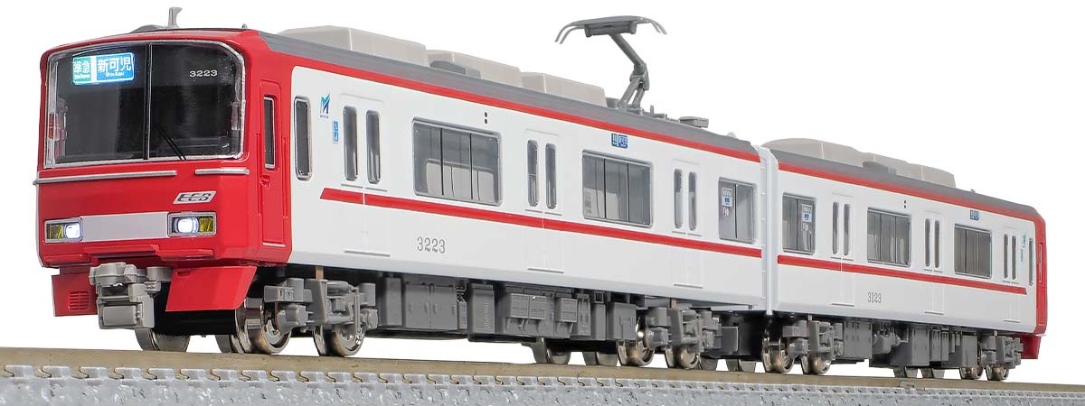 31941＞名鉄3100系3次車（新塗装・3123編成）増結2両編成セット（動力