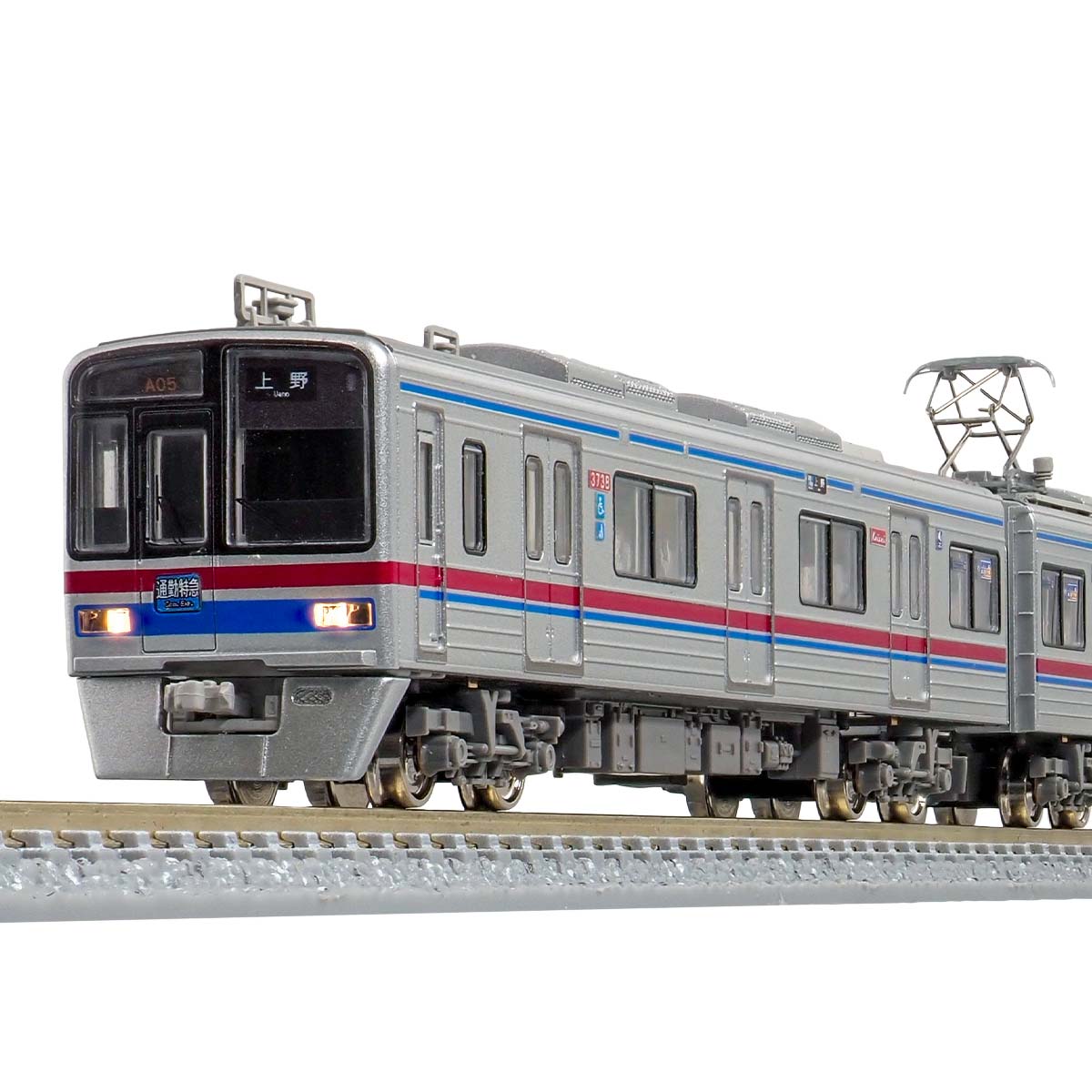 1275T＞京成3700形（2〜5次車）8両編成動力付きトータルセット｜塗装