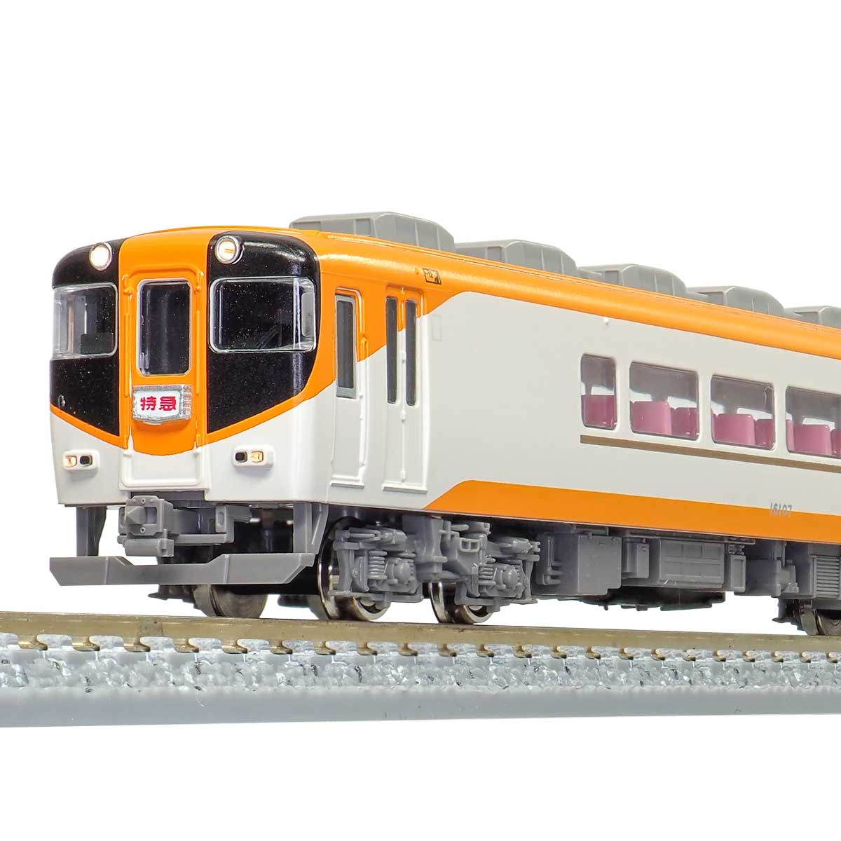 31645＞近鉄16000系（喫煙室付き・新塗装）2両編成セット（動力付き