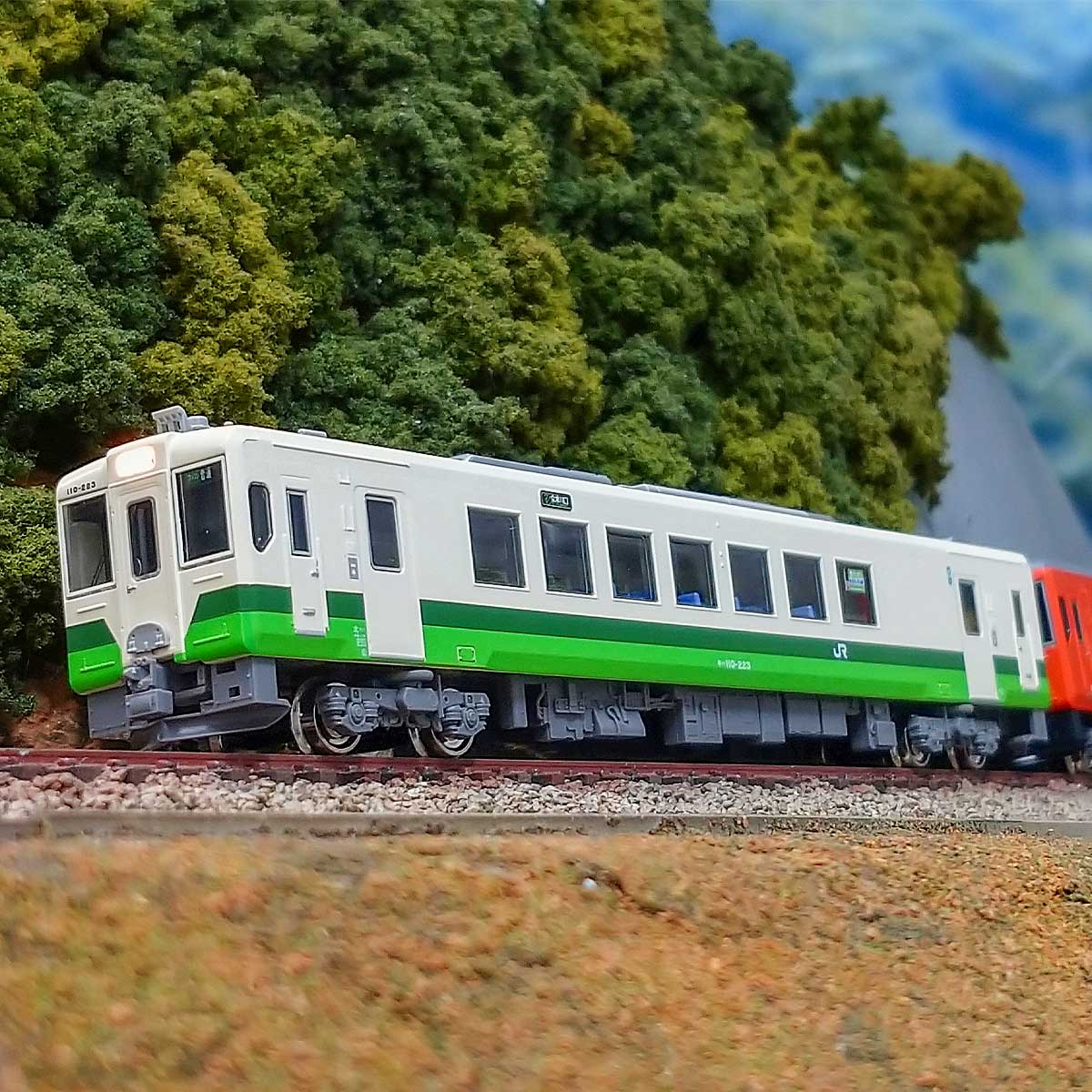 特製加工品 Nゲージ 模型工房パーミルDEC741 動力付き2両セット 特製