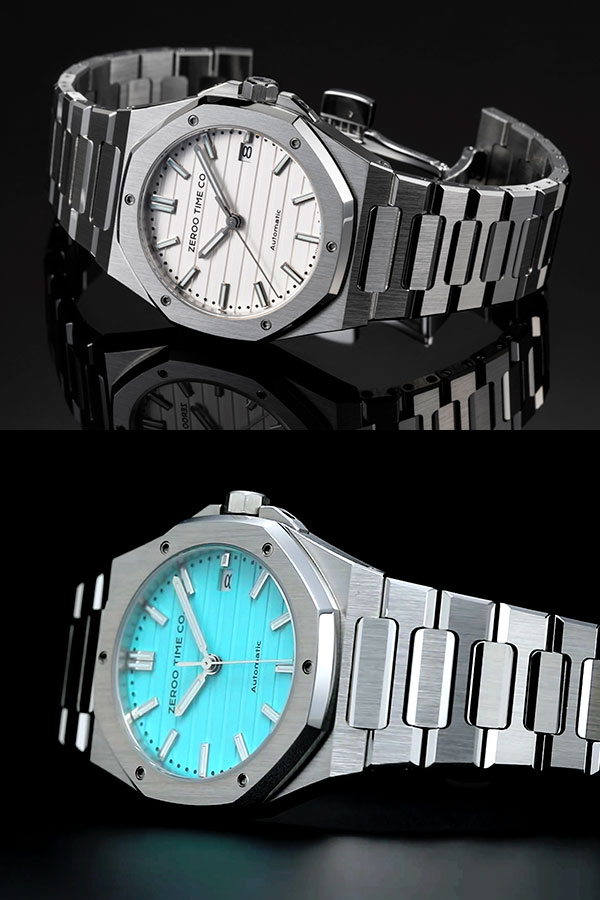 ゼロ(ZEROO) 2024新作 正統派デザインの薄型自動巻機械式時計「ゼロ M5