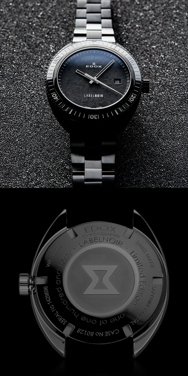 エドックス(EDOX) 2025新作 世界限定140本、C.O.S.C.認定ムーブメント