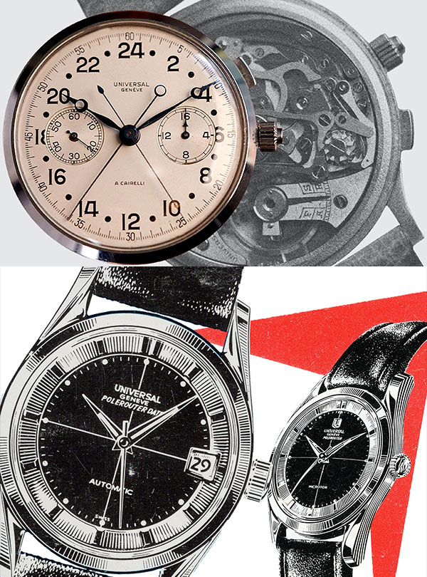 ユニバーサル・ジュネーブ(Universal Geneve) 「時計のデザイナー」と