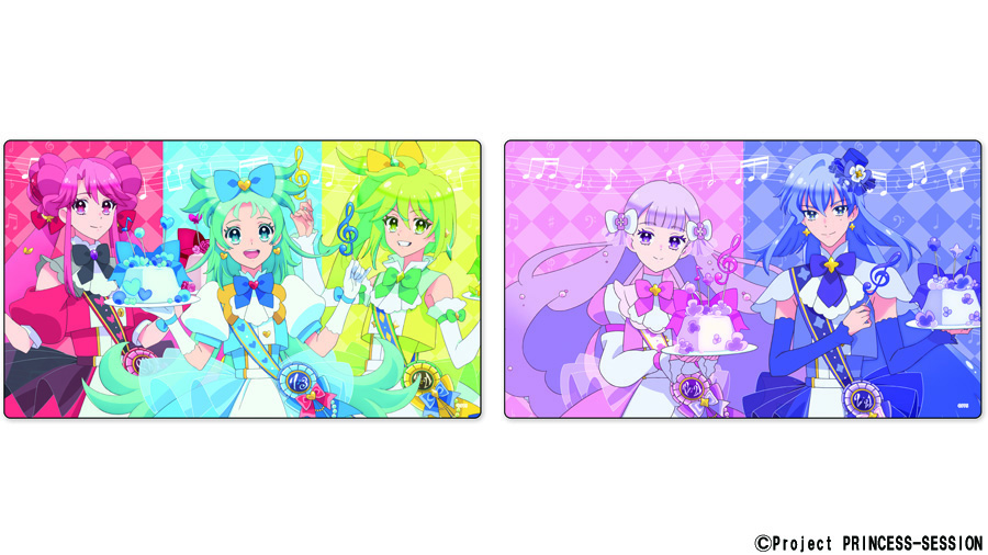 プリンセッション・オーケストラ バースデーラバーマット 2種