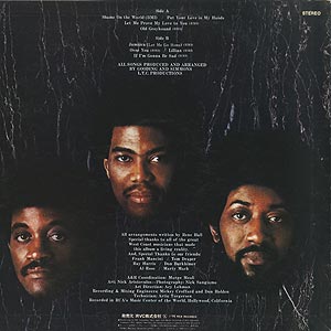 Main Ingredient / Shame On The World(LP) / RCA 1976 日本盤 見本盤