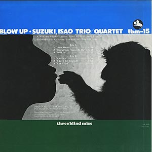 鈴木 勲トリオ/カルテット(Isao Suzuki Trio/Quartet) / Blow Up(LP