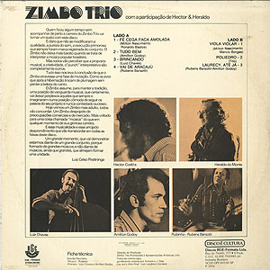 Zimbo Trio / Zimbo(LP) / RGE 1976 ブラジルオリジナル盤 VG+/EX