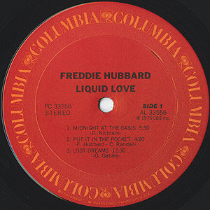 Freddie Hubbard / Liquid Love(LP) / Columbia 1975 USオリジナル盤