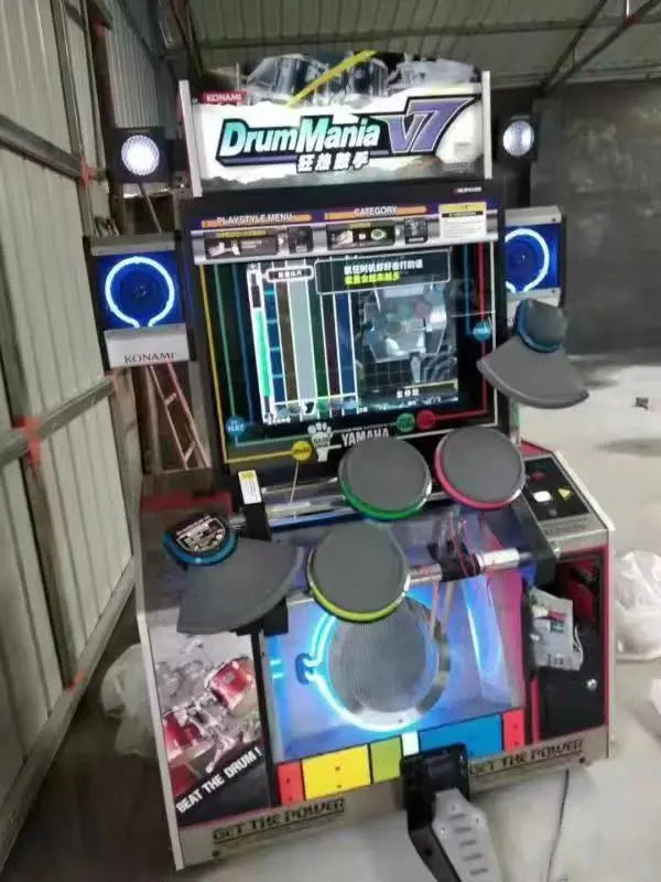 Drum Mania V7 Rhythm Games Retro KONAMI music Arcade Game machine