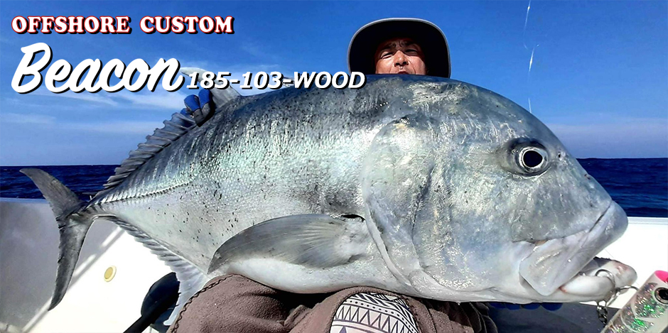 BEACON185-103(wood)＞「D-CLAW」Casting and Jigging the salt water