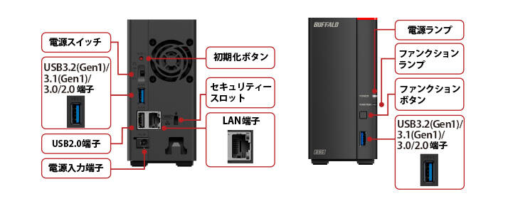 ☆バッファロー NAS(ネットワークHDD) LinkStation LS710D0401
