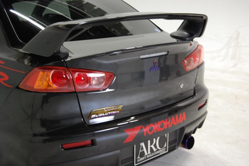 ランサーエボリューションX カーボンエアロトランク