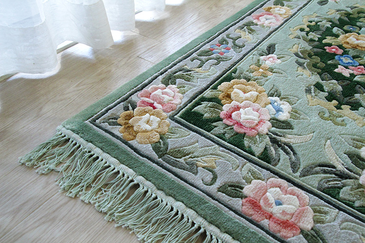 シルク段通玄関マット CJR-20045 | ラグマット・玄関マットの通販