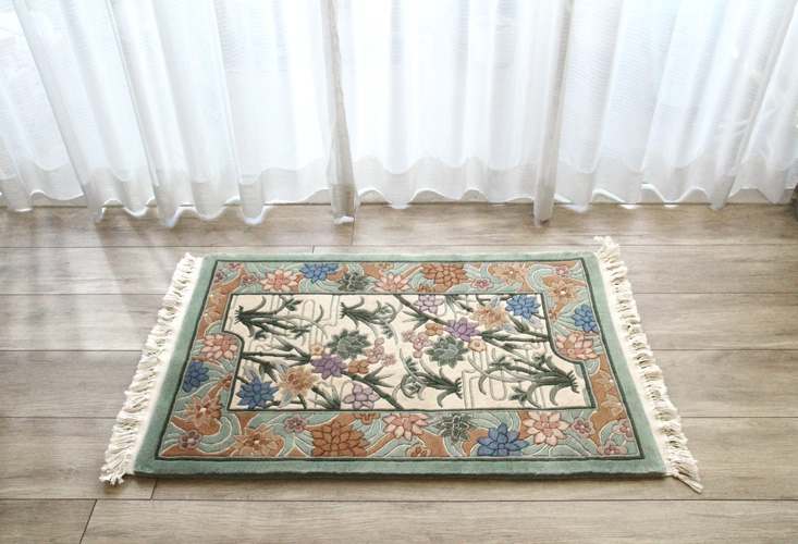 手織り段通サイズ61×91cm | ラグマット・玄関マットの通販 DoTheSpace