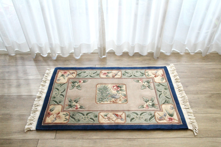 手織り段通サイズ69×122cm | ラグマット・玄関マットの通販 DoTheSpace