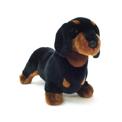 ぬいぐるみ ダックスフンドブラック（2L） - DOUGLAS JAPAN